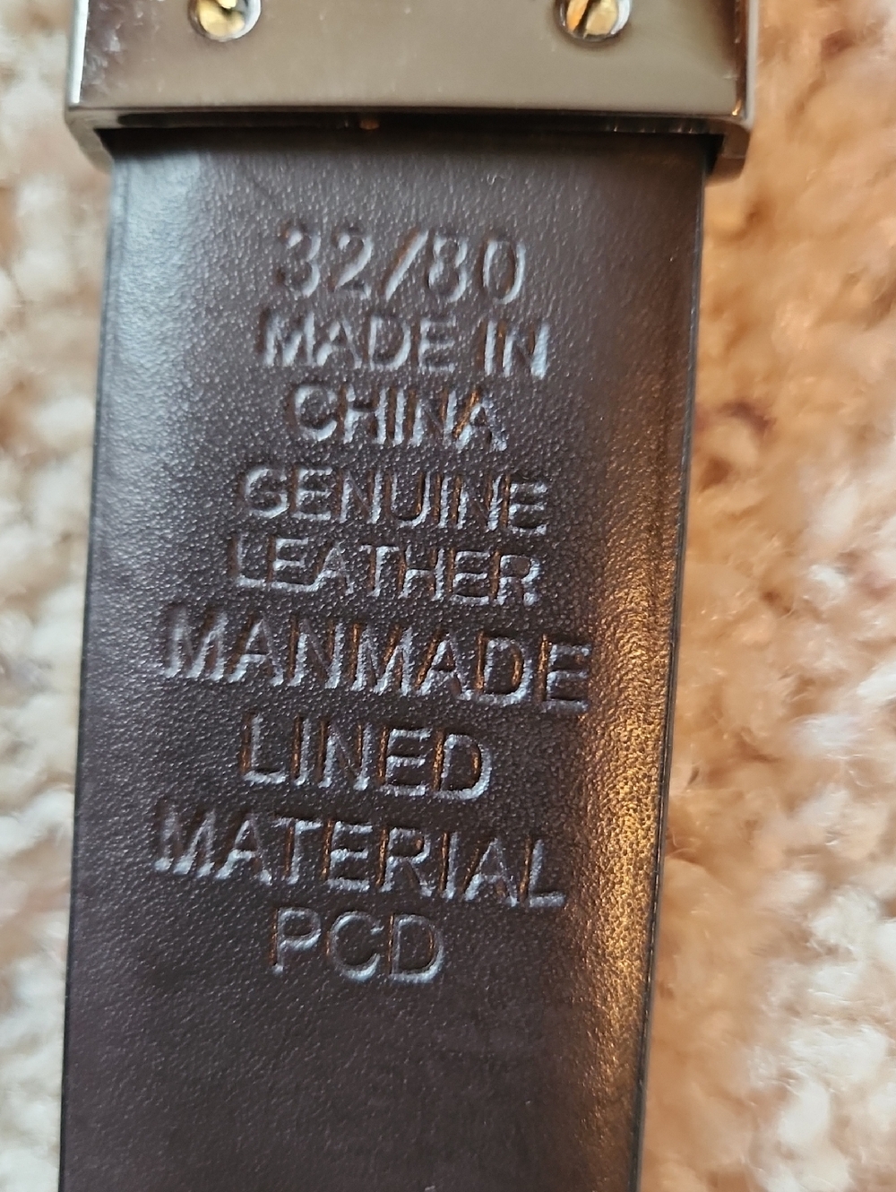 Reversible Leather Belt - Picture 2 of 8